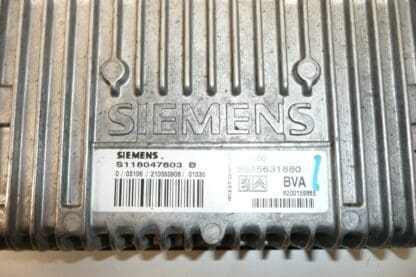 ECU Siemens TA200 Peugeot 406 2.0 HDI 9645631880 S118047803 B