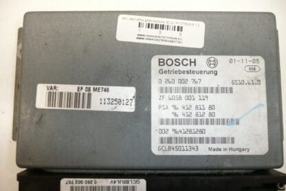 Електронно управление Bosch Citroën C5 3.0 9641281180 0260002767