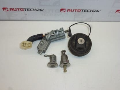 Комплект ключалки + 2 табелки Citroën C1 Peugeot 107 1608745780 4162FH