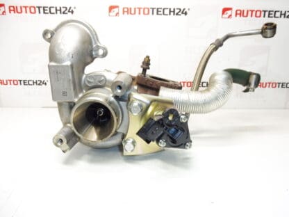 Турбо Citroën Peugeot 1.6 HDI 68KW 88 хил. км 9673283680 TD02H2-07TVT-21