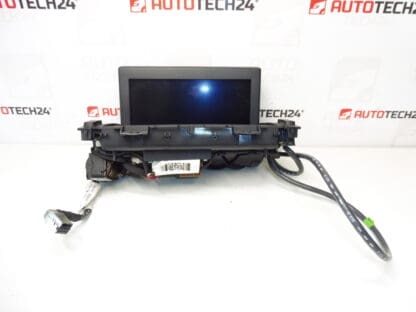 Дисплей за радио компютър Peugeot 3008 5008 96735367ZD 6593E4