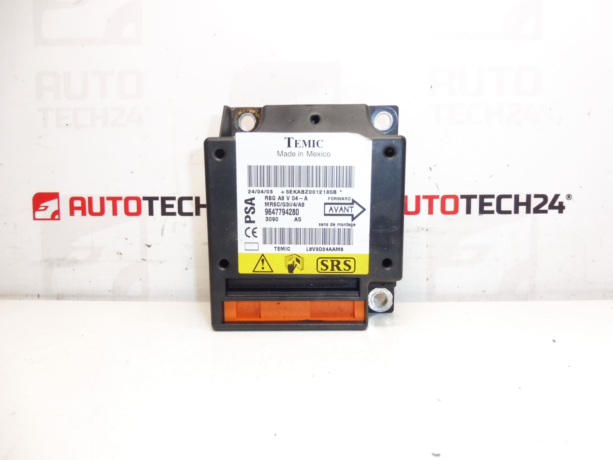 Citroën C2 C3 Airbag Unit 9647794280 654581