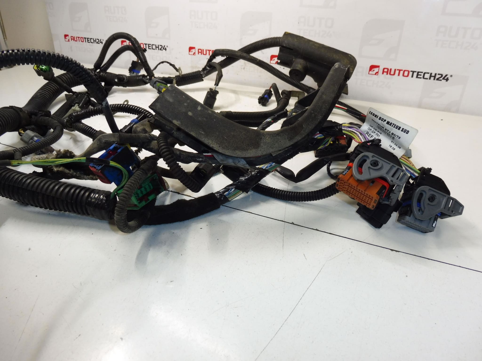 Кабел за двигател 1.4 16V KFU Citroën Peugeot 9685596080 6569VA - Image 2